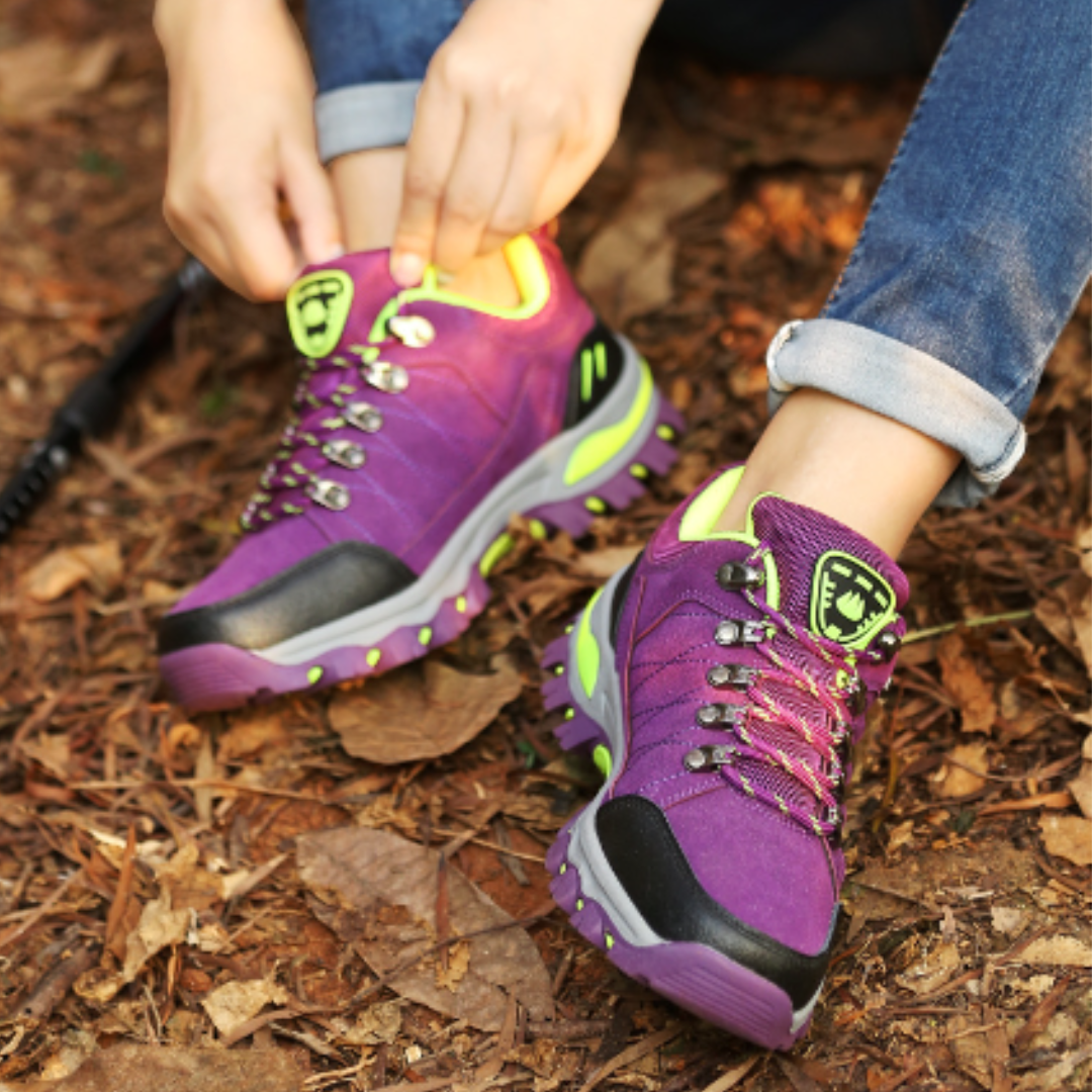 Chaussures de randonnée pour femmes en cuir 6