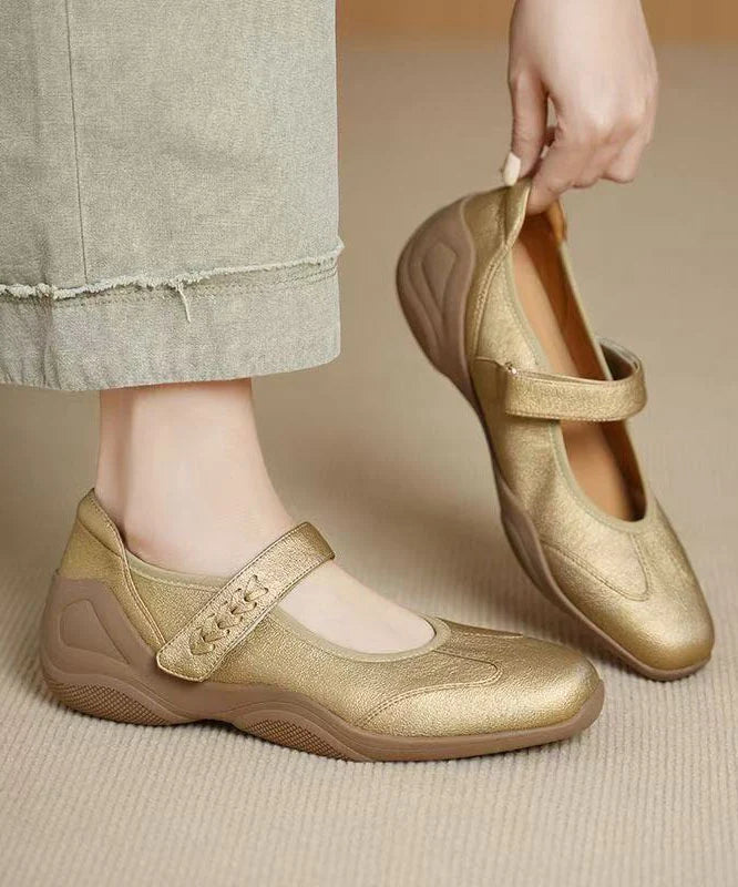 Chaussures plates à boucle pour femmes 0