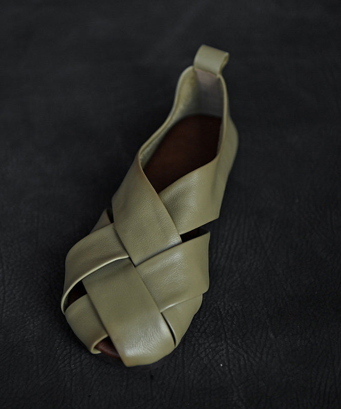 Chaussures plates à sangles croisées pour femme 0