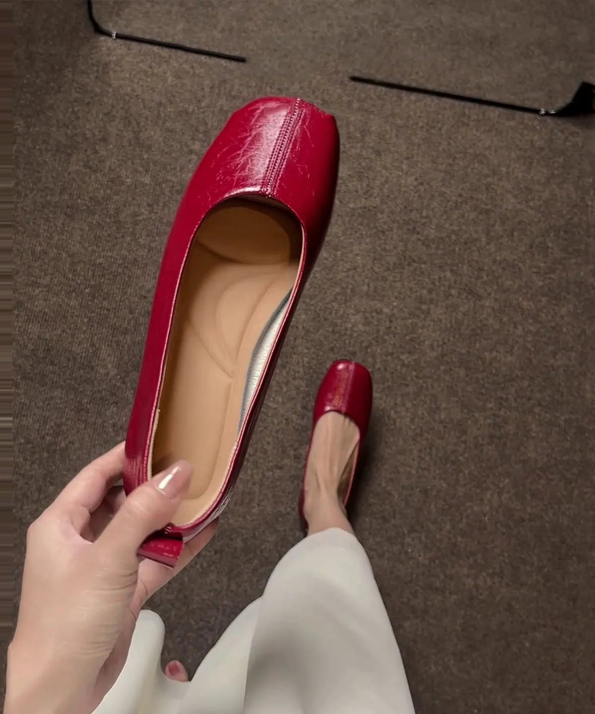 Chaussures plates pour femmes style classique 0