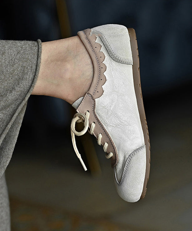 Chaussures plates pour femmes style épissage 3