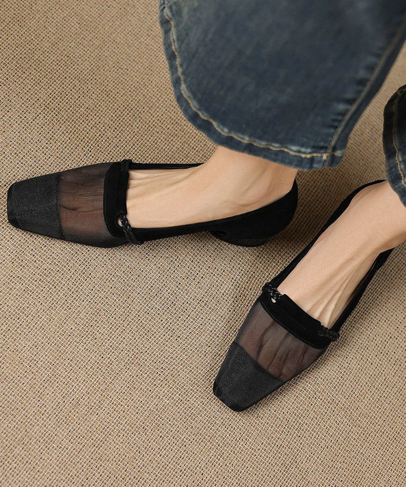 Chaussures pour femme ajourées avec talon compensé 3