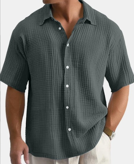 Chemise Décontractée pour Homme Style Élevé 1
