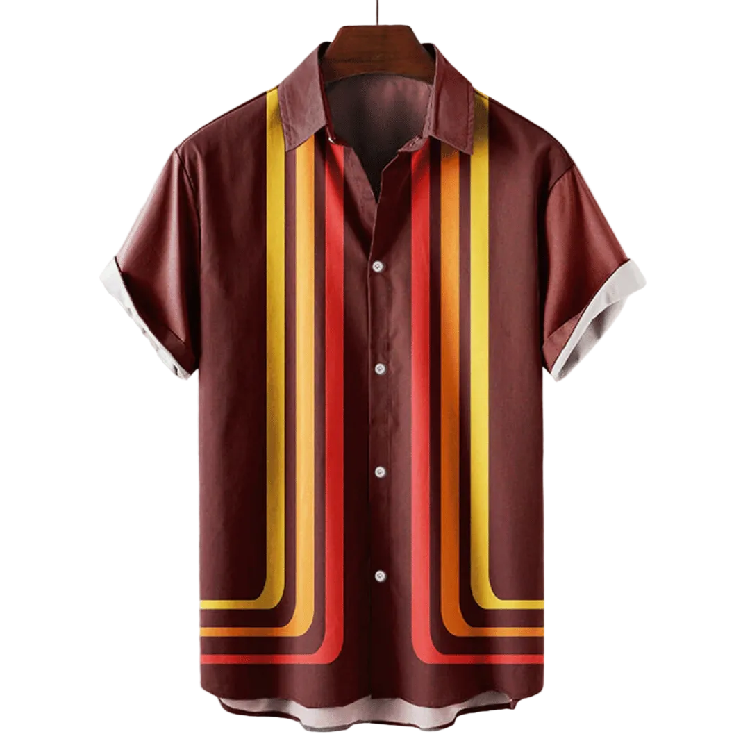 Chemise d'été Rétro pour Homme 2
