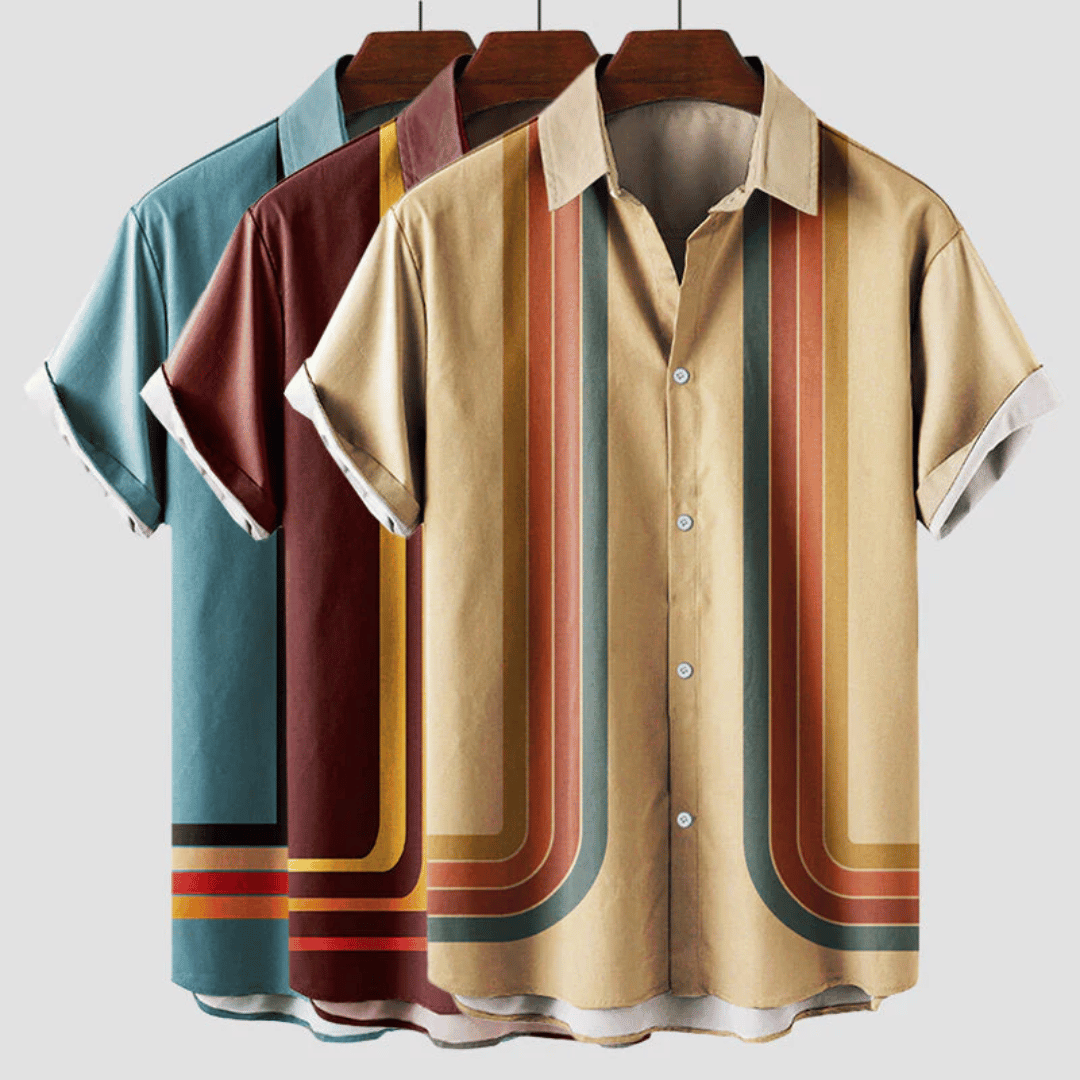 Chemise d'été Rétro pour Homme 5