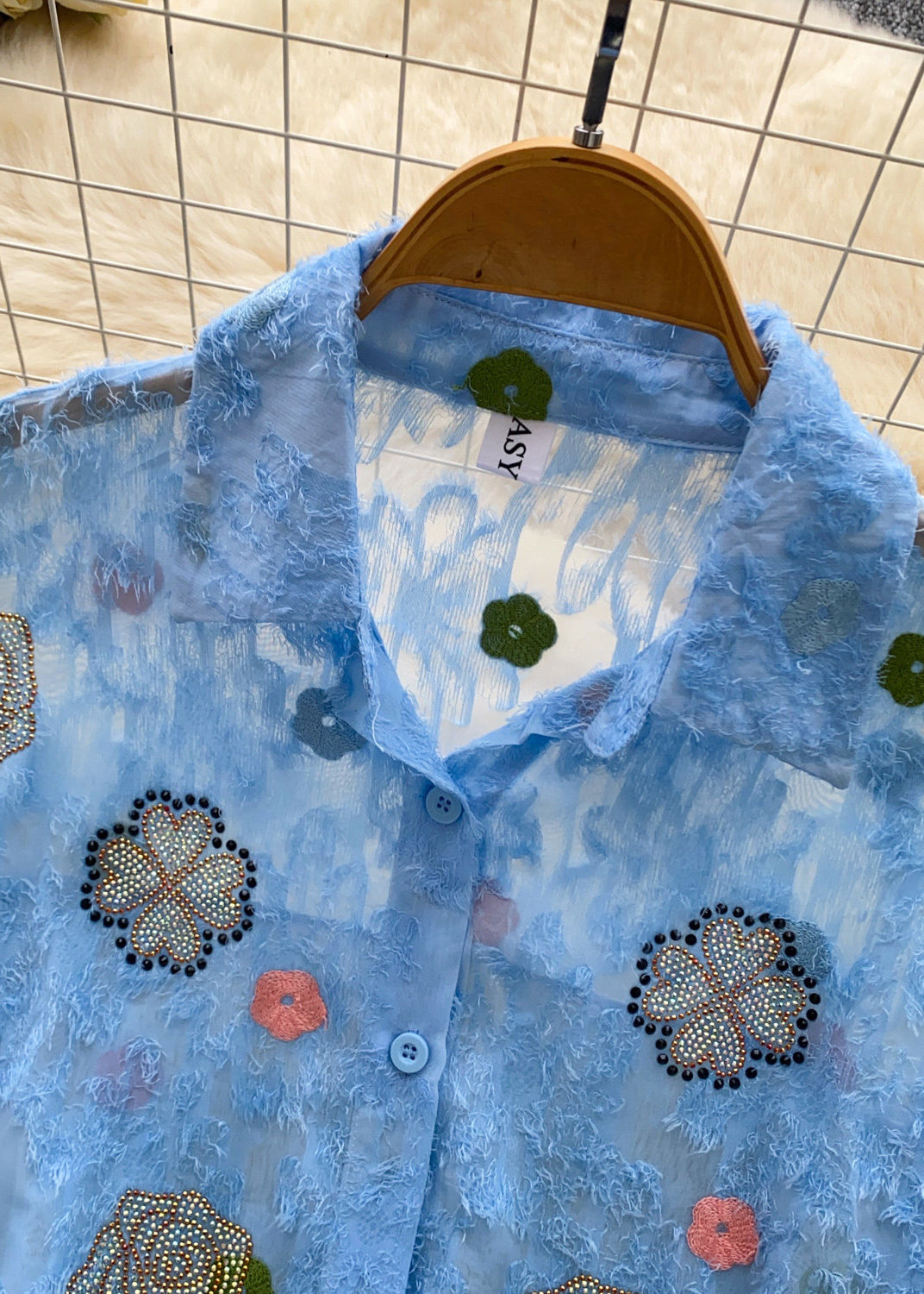 Chemise d'été femme coupe ample imprimée 3