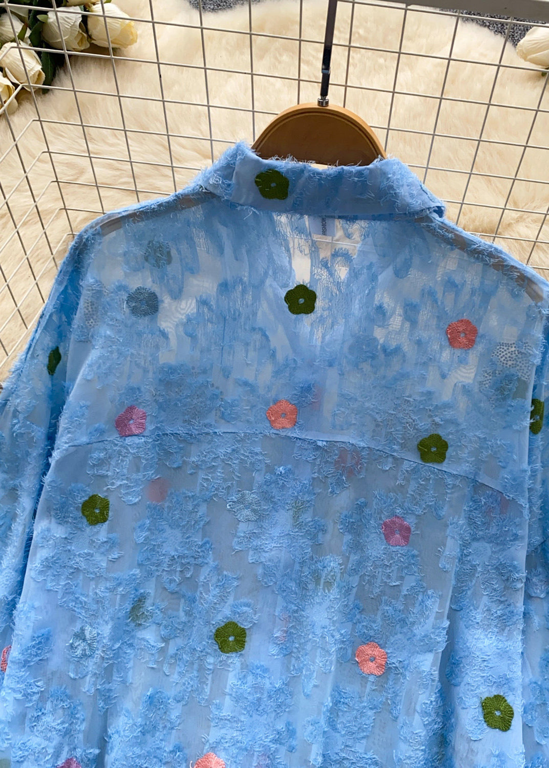 Chemise d'été femme coupe ample imprimée 4