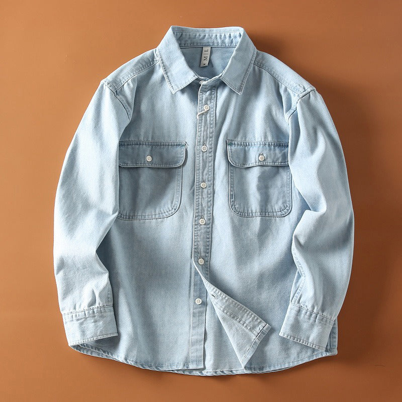 Chemise en Jean Rétro pour Homme 1
