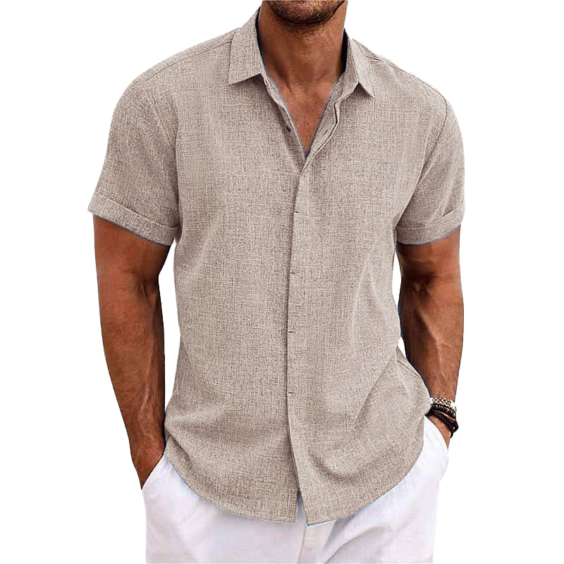 Chemise pour hommes à col à revers 10