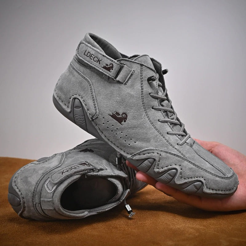 Variant image for Chaussures Homme Beige Élégantes Orthopédiques Cuir-25
