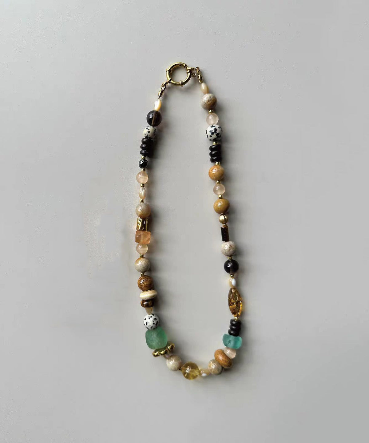 Collier Femme Bohème Multicolore en Perles Naturelles 4