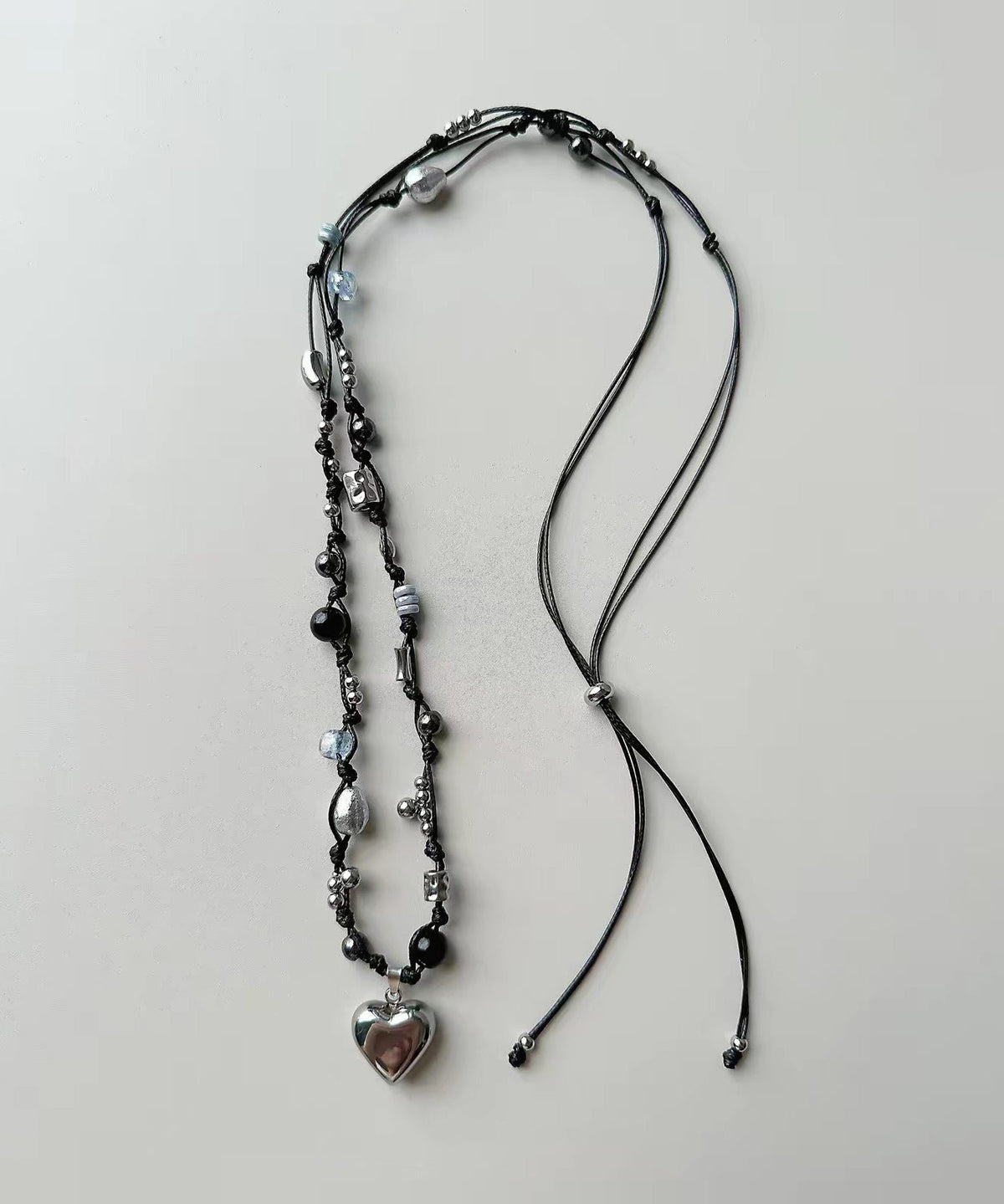 Collier Femme Pendentif Cœur Style Bohème 1