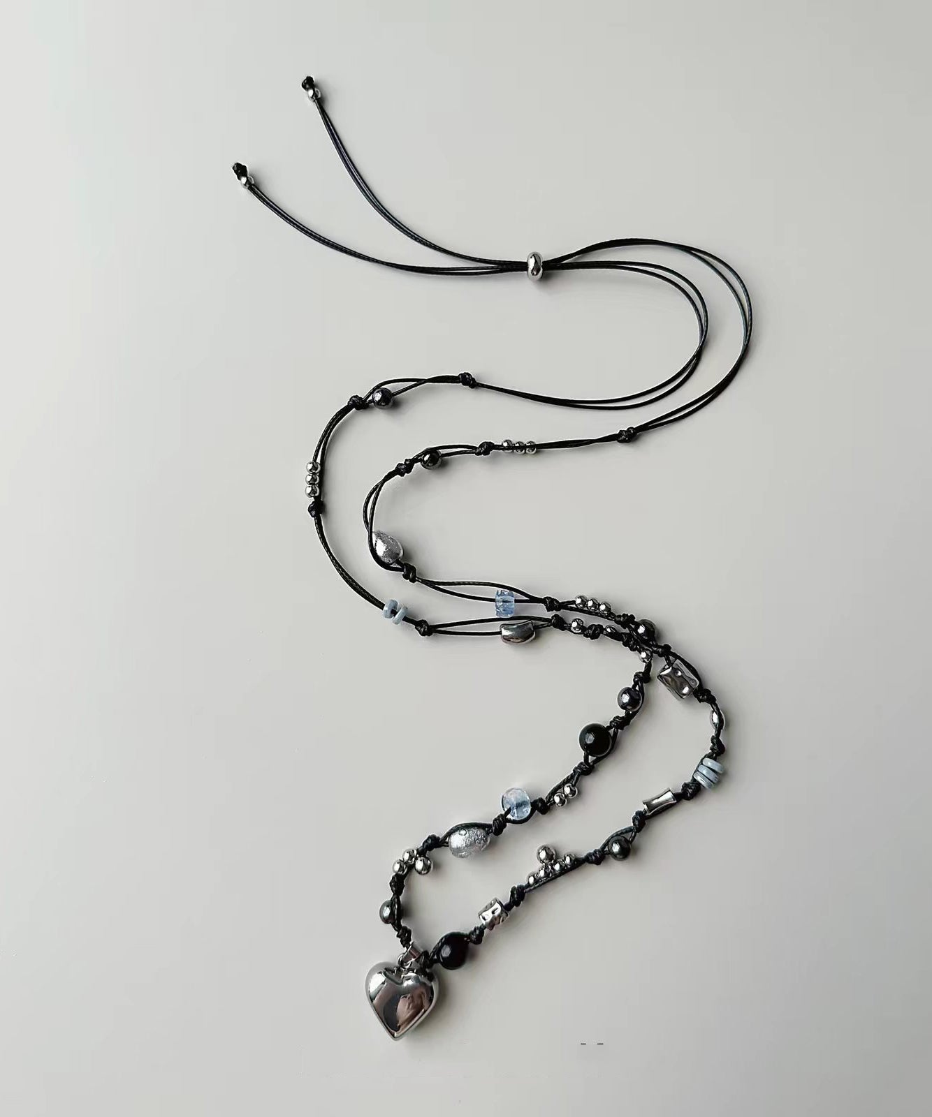 Collier Femme Pendentif Cœur Style Bohème 2