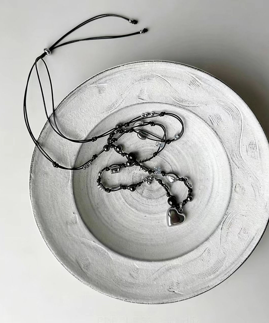 Collier Femme Pendentif Cœur Style Bohème 3