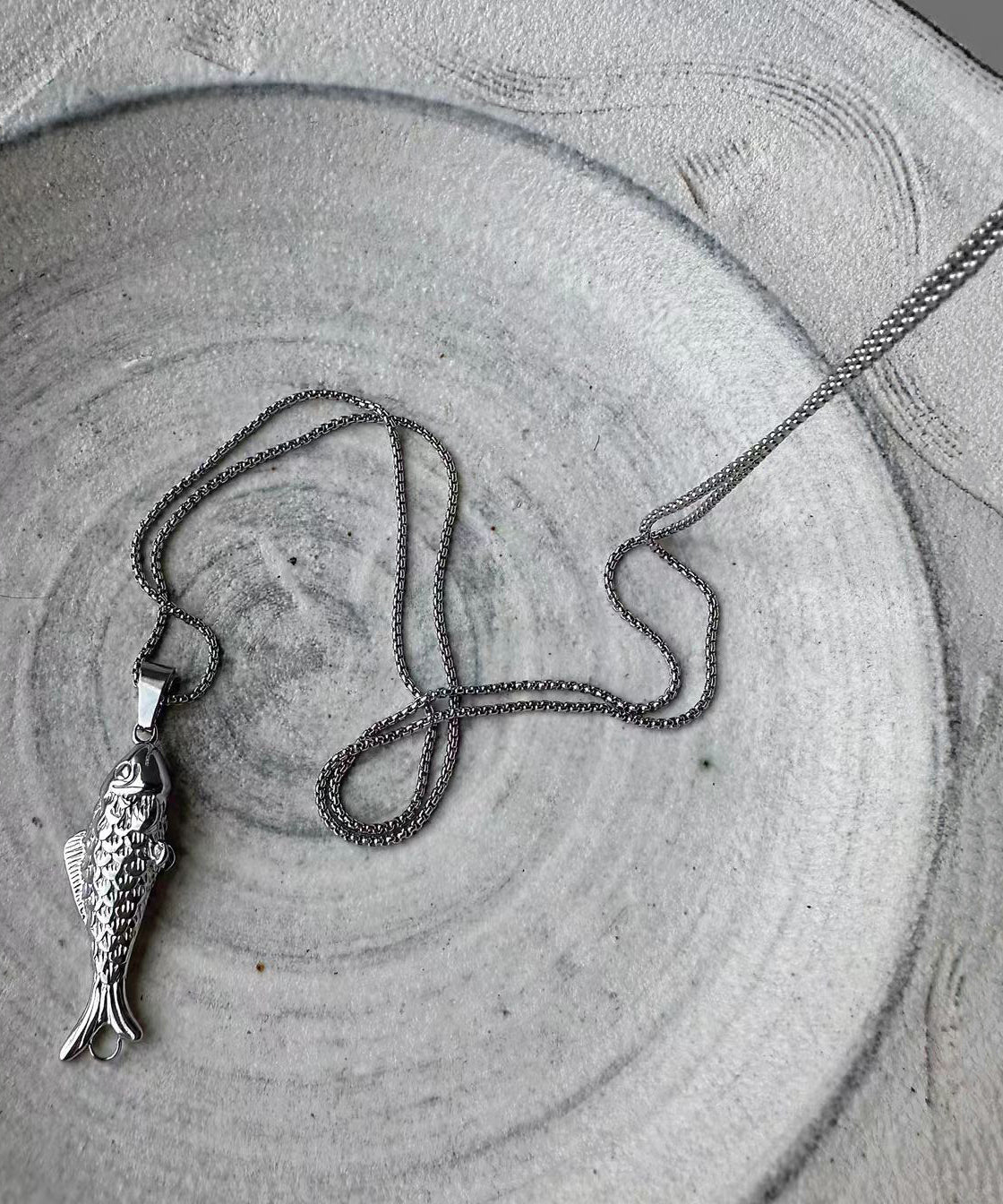 Collier Femme Style Boho Lariat Petit Poisson 4