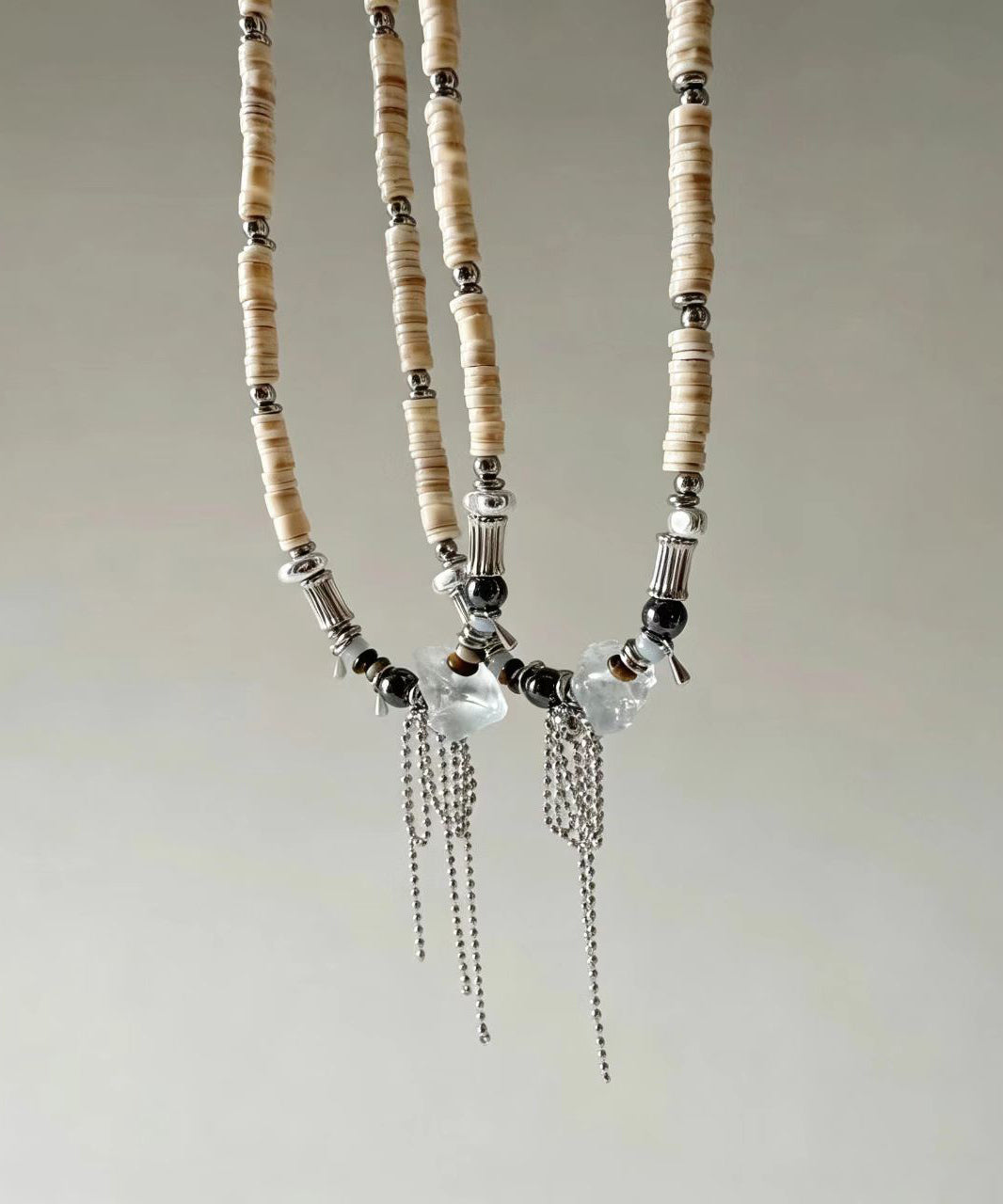 Collier Femme Style Boho avec Pendentif en Perles et Coquillages 4