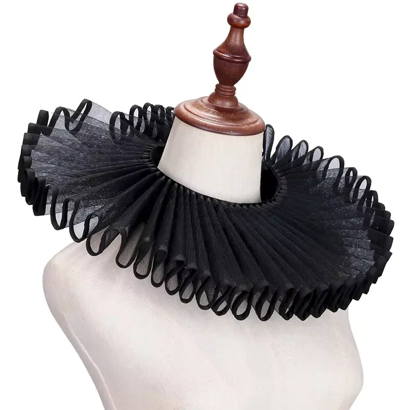 Collier Femme Victorien à Volants pour Costume 0