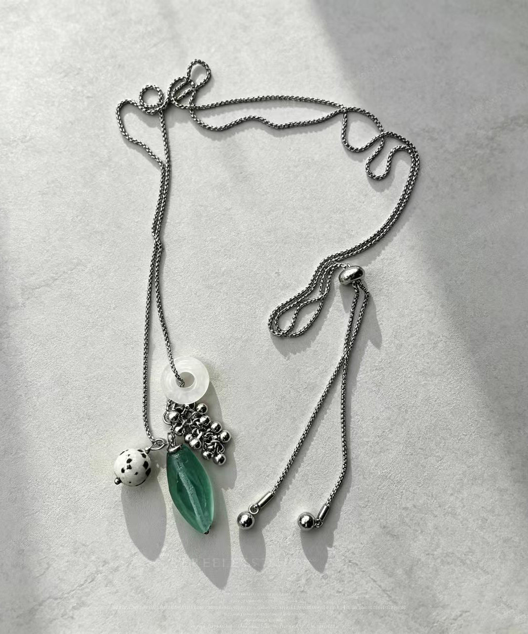Collier Lariat Femme Design Unique 1