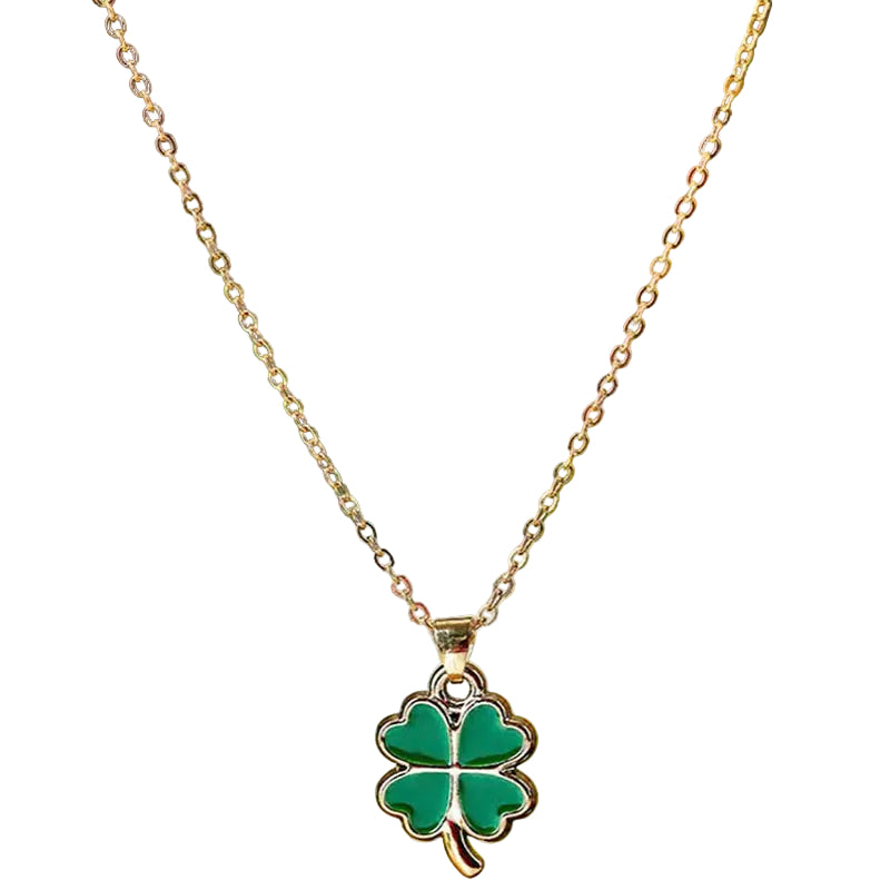Collier Pendentif Femme Trèfle Chic Ajustable 0