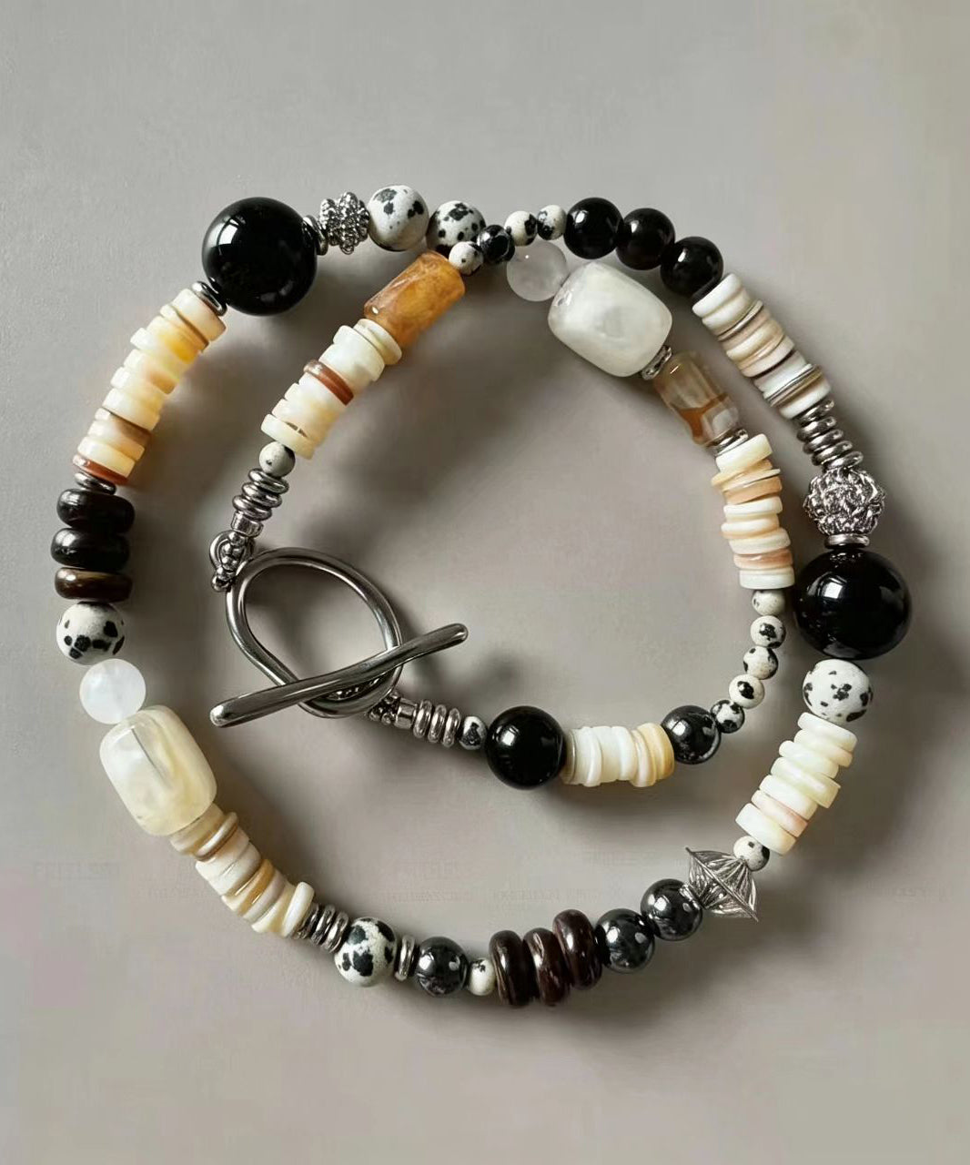 Collier Ras du Cou Femme Style Bohème Naturel 0
