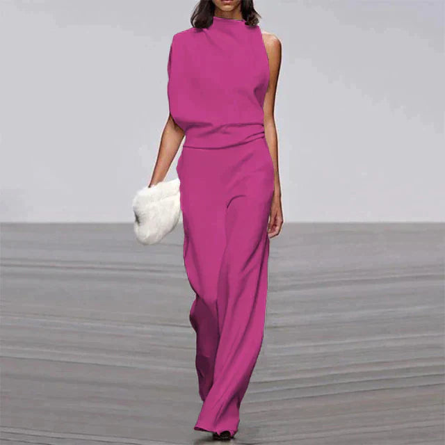 Combinaison Femme Chic Fluide Élégante 3
