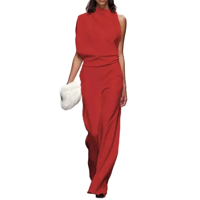 Combinaison Femme Chic Fluide Élégante 4