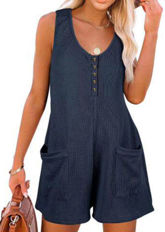 Combinaison Femme Décontractée Style Patchwork 3