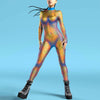 Combinaison Femme Style Robot Punk Cosplay 15