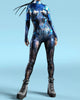 Combinaison Pantalon Femme Style Cyber Punk Original 9