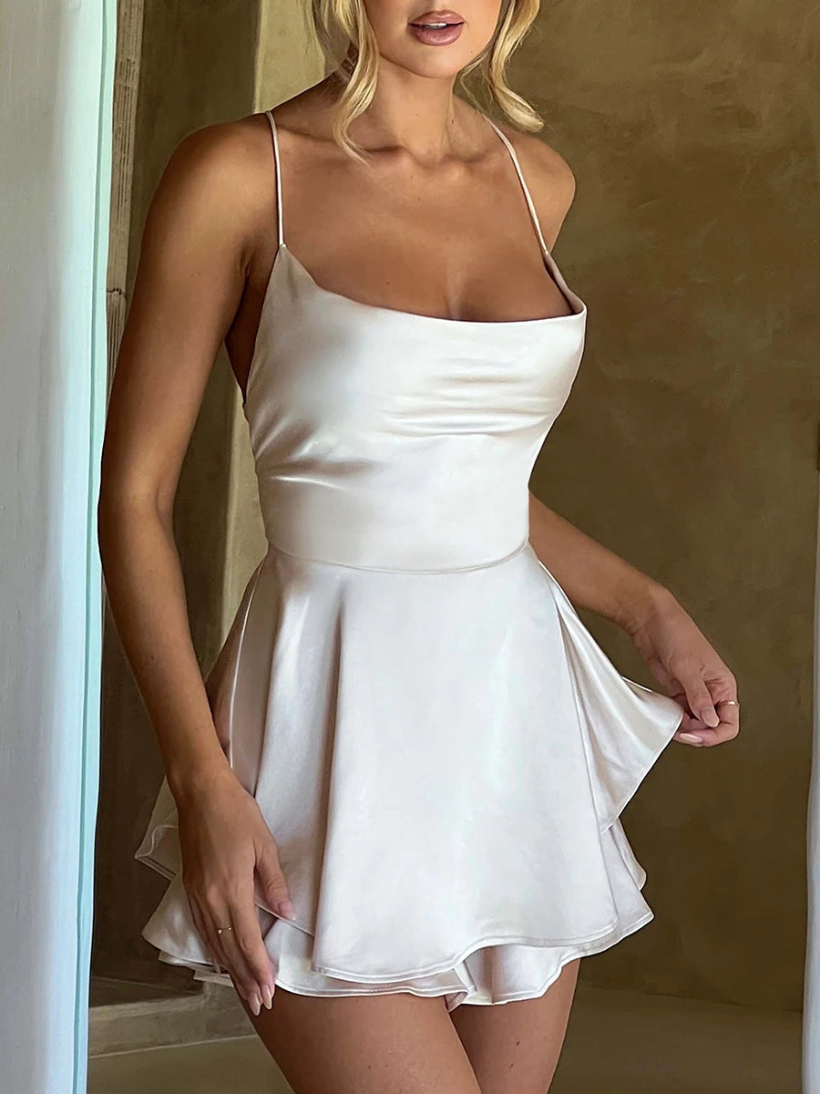 Combishort Femme Cami à Col Bénitier 0