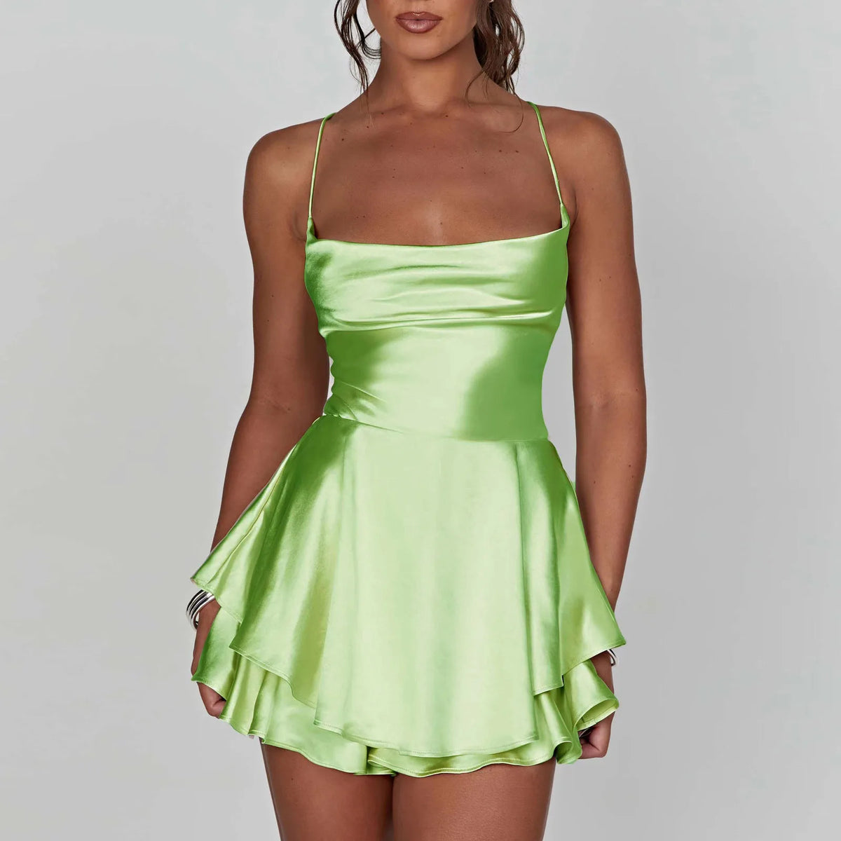 Combishort Femme Cami à Col Bénitier 6
