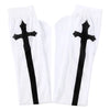 Costume Femme Body Croisé Uniforme de Couvent pour Événements Costumés 5