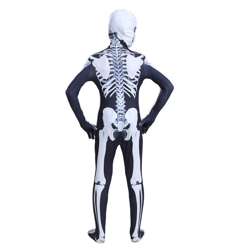 Costume de Cosplay Squelette pour Adultes et Enfants Style Horreur 4