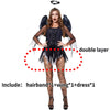 Costume de Vampire Gothique Femme Style Cosplay Halloween 6