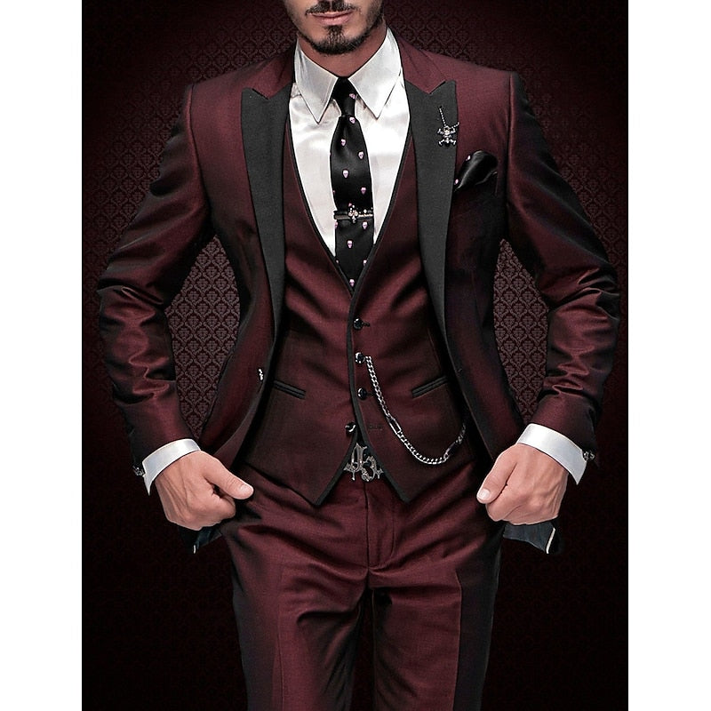 Costume pour Homme Trois Pièces Chic 0