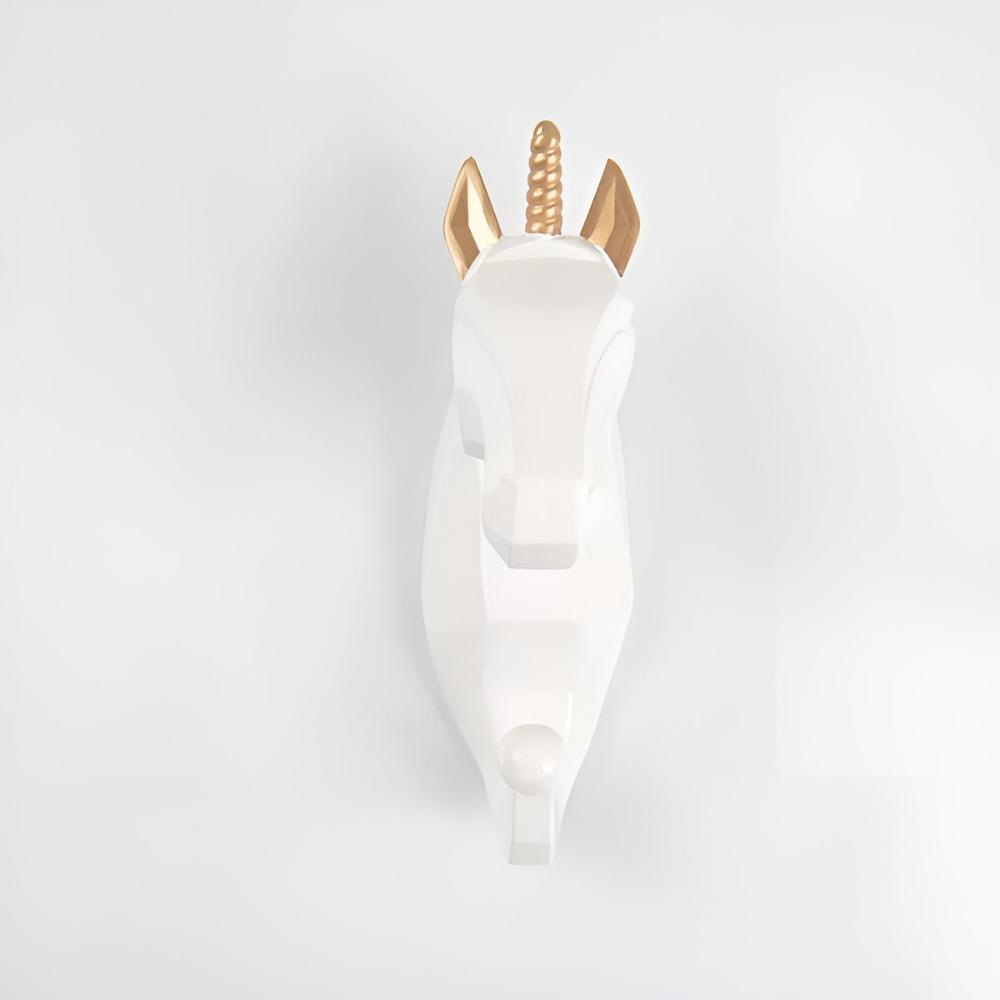 Crochets Muraux Contemporains Tête d'Animal Géométrique 13