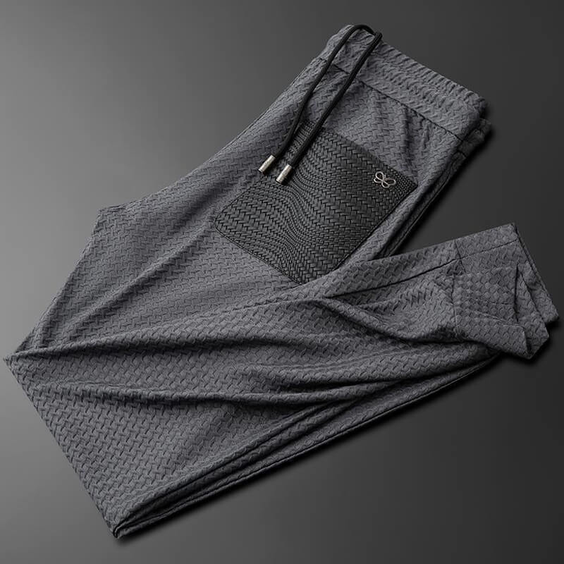 Ensemble de Loisirs pour Hommes T-shirt et Pantalon en Polyester Confortable 2