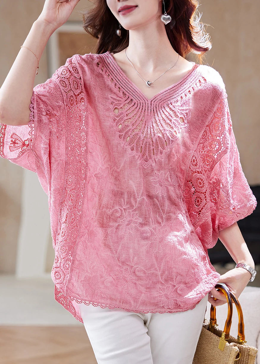 Débardeur Femme Oversize Style Patchwork Dentelle 0
