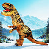 Déguisement Adulte Costume Gonflable Dinosaure Raptor Mascotte 0