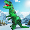 Déguisement Adulte Costume Gonflable Dinosaure Raptor Mascotte 11