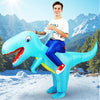 Déguisement Adulte Costume Gonflable Dinosaure Raptor Mascotte 13