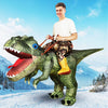 Déguisement Adulte Costume Gonflable Dinosaure Raptor Mascotte 16