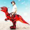 Déguisement Adulte Costume Gonflable Dinosaure Raptor Mascotte 6