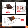 Déguisement Femme Freddy Krueger 4 pièces Halloween 3