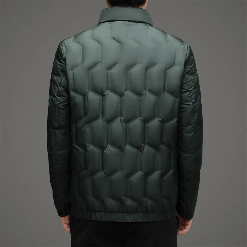 Doudoune Homme Matelassée Col Montant 6