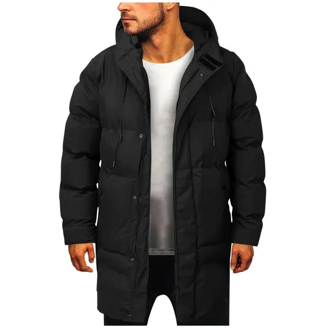 Doudoune Longue à Capuche pour Homme 1