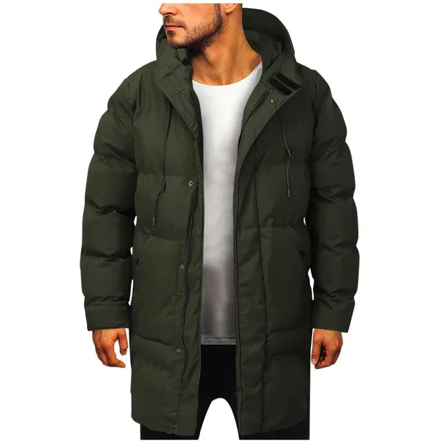 Doudoune Longue à Capuche pour Homme 2