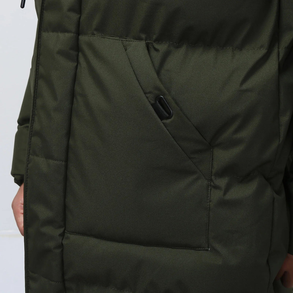 Doudoune Longue à Capuche pour Homme 3