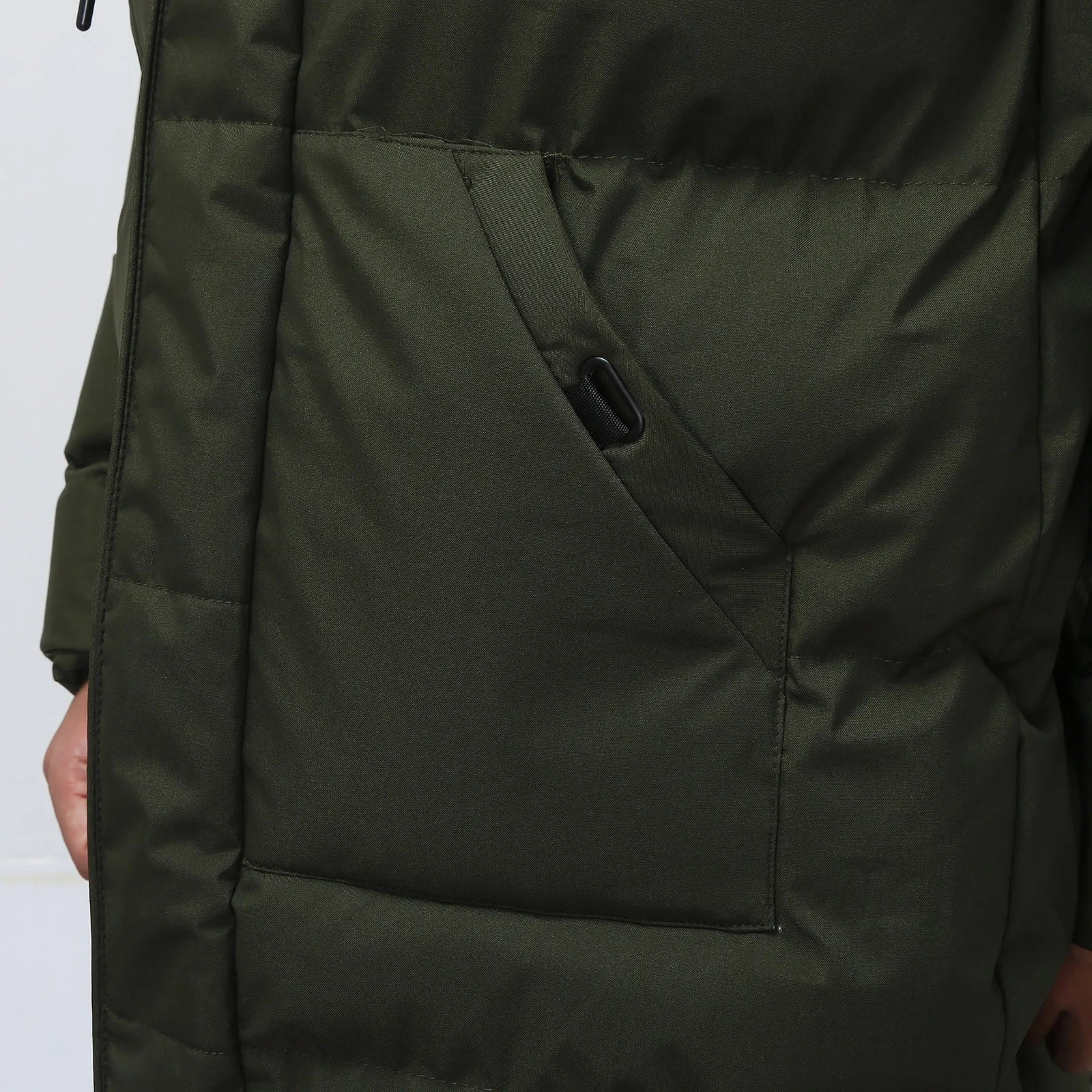 Doudoune Longue à Capuche pour Homme 3
