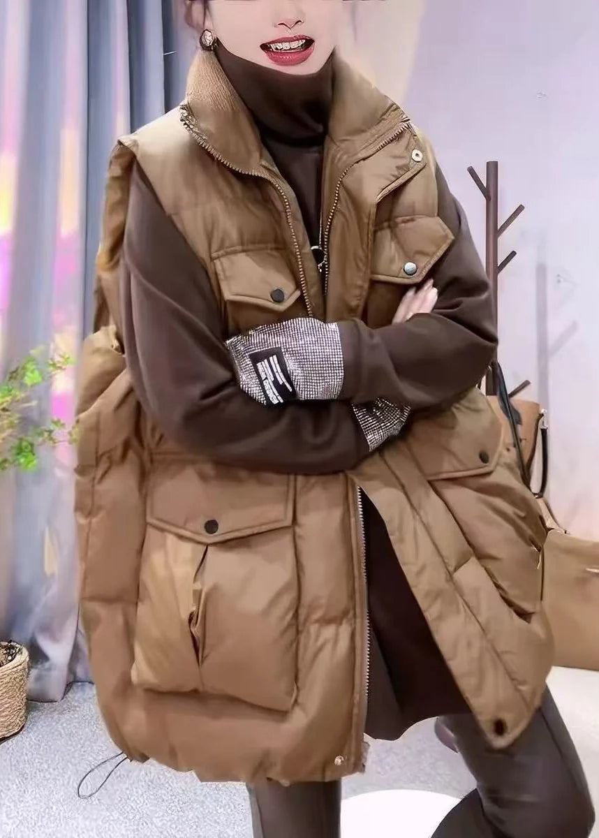 Doudoune sans manches oversize pour femme 0